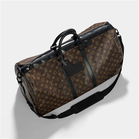 louis vuitton keepall 55 black replica|Louis Vuitton Keepall 55 review.